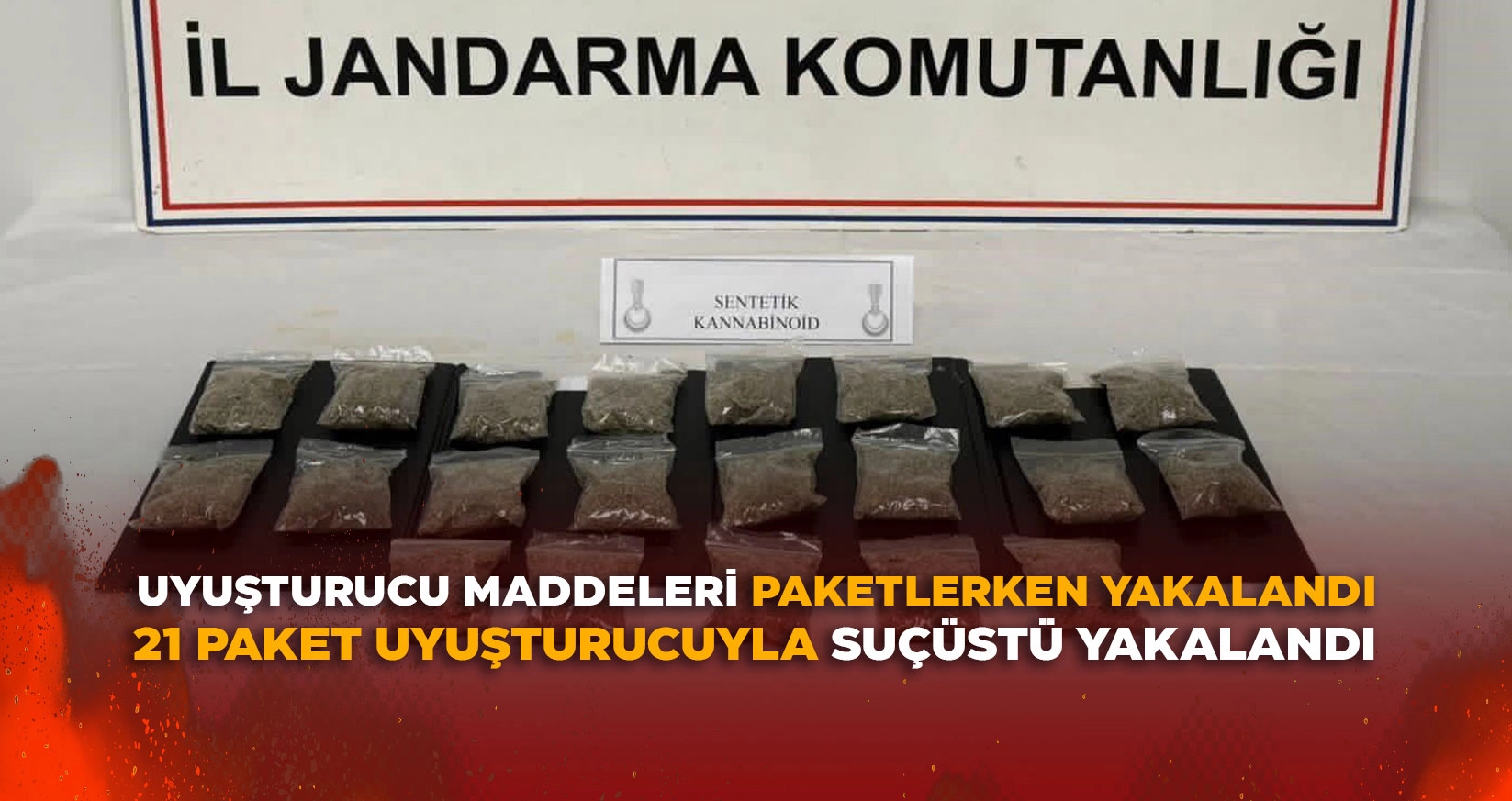 D&Uuml;ZCE'DE UYUŞTURUCU OPERASYONU: SU&Ccedil; &Uuml;ST&Uuml; YAKALANDI