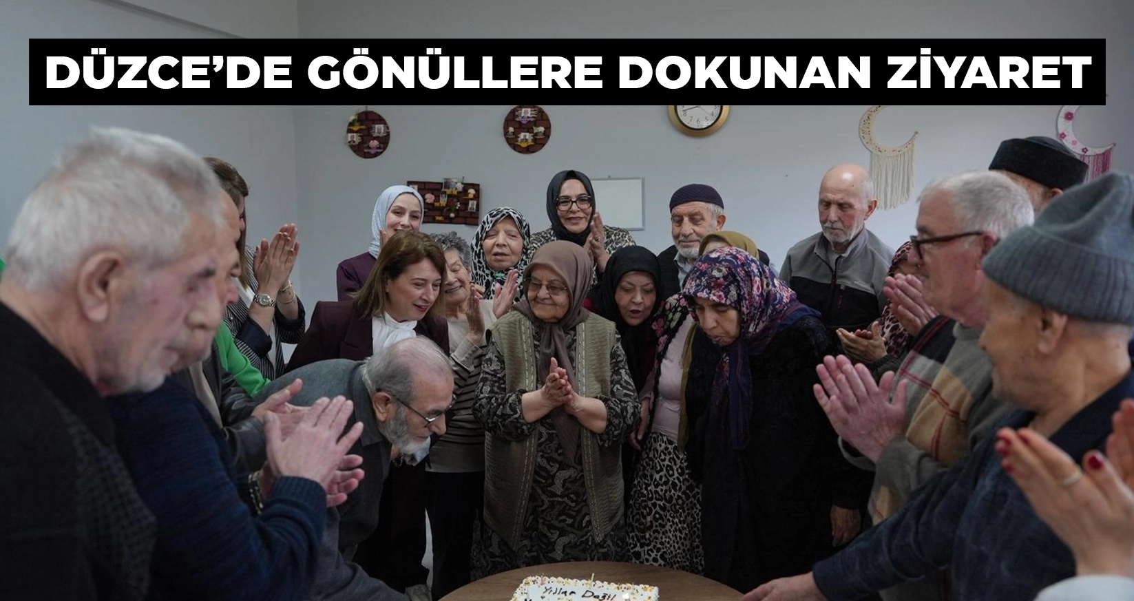 D&Uuml;ZCE&rsquo;DE YAŞLILAR HAFTASI&rsquo;NDA ANLAMLI ZİYARET: ALZHEİMER MERKEZİ&rsquo;NDE DUYGU DOLU ANLAR