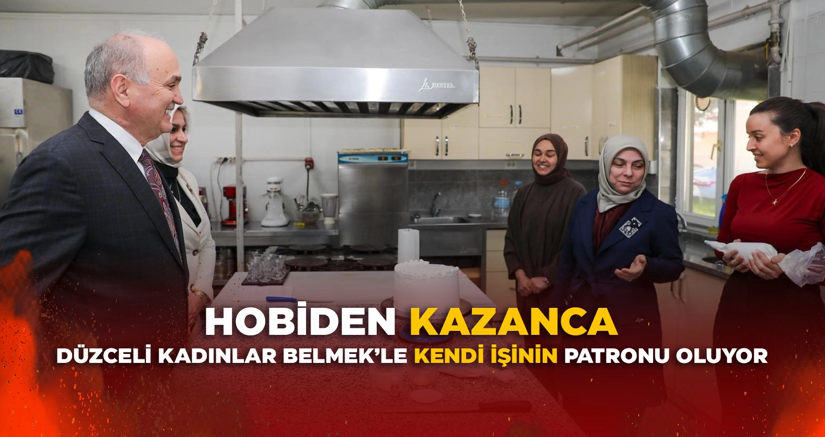 D&Uuml;ZCELİ KADINLAR BELMEK&rsquo;LE KENDİ İŞİNİN PATRONU OLUYOR
