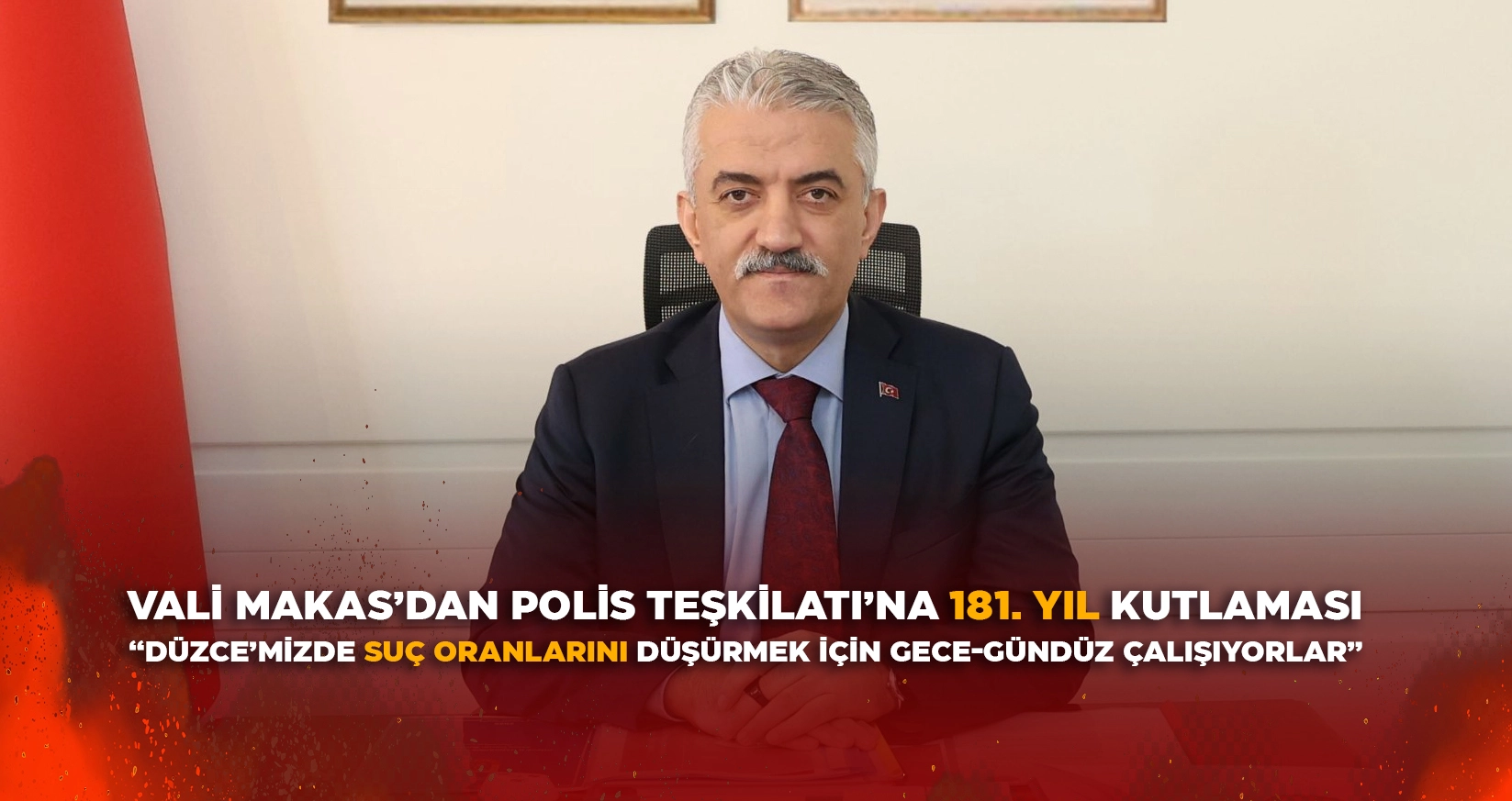 'D&Uuml;ZCE&rsquo;MİZDE SU&Ccedil; ORANLARINI D&Uuml;Ş&Uuml;RMEK İ&Ccedil;İN GECE-G&Uuml;ND&Uuml;Z &Ccedil;ALIŞIYORLAR'