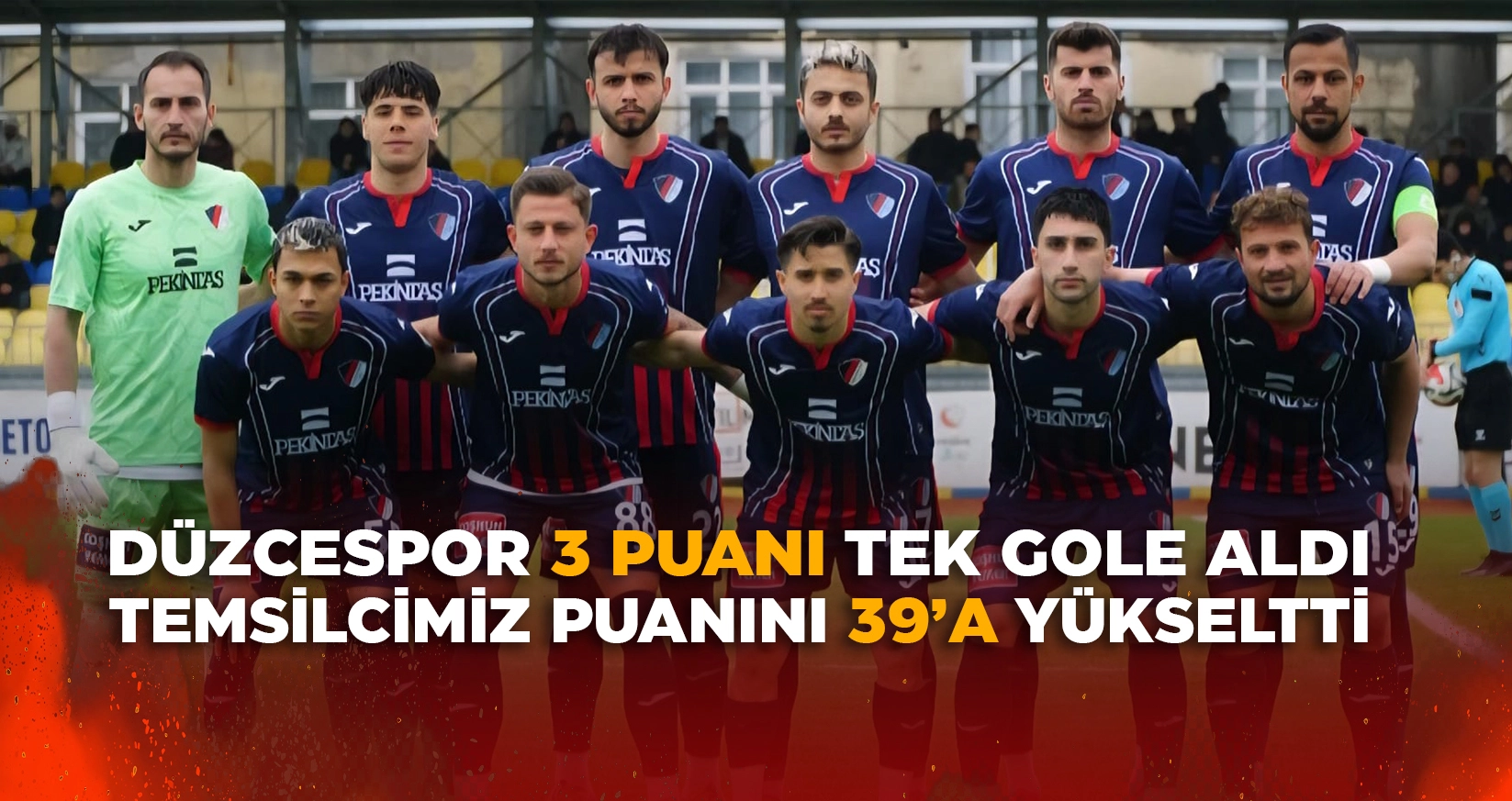 D&Uuml;ZCESPOR 3 PUANI TEK GOLLE ALDI