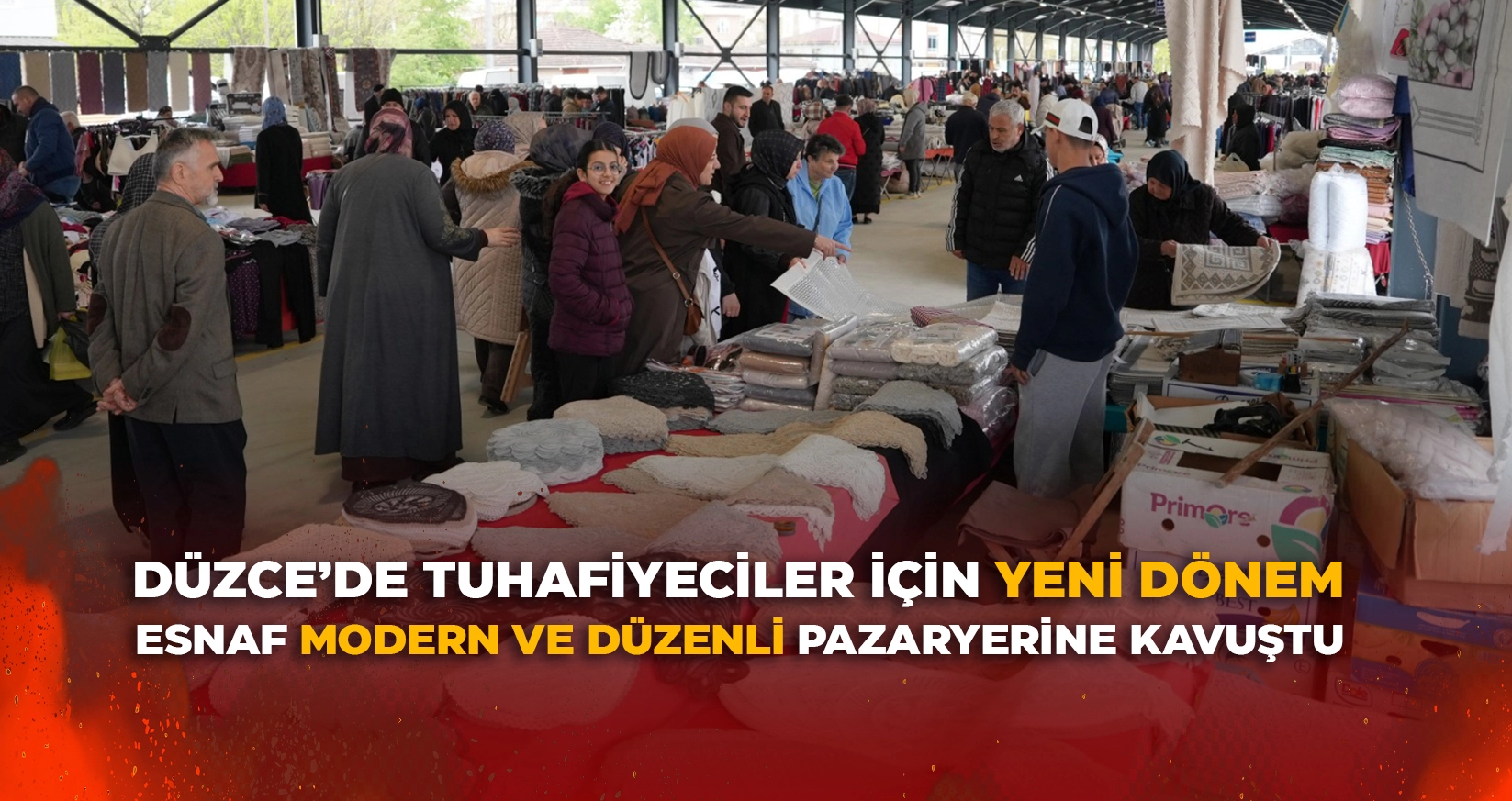ESNAF MODERN VE D&Uuml;ZENLİ PAZARYERİNE KAVUŞTU