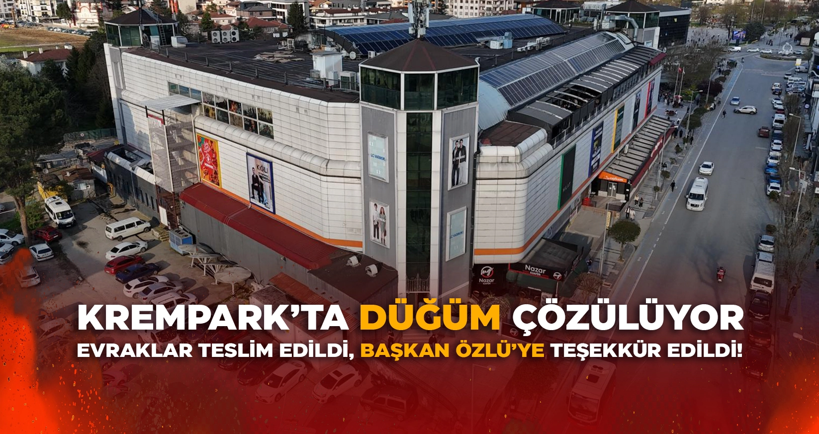 EVRAKLAR TESLİM EDİLDİ, BAŞKAN &Ouml;ZL&Uuml;&rsquo;YE TEŞEKK&Uuml;R EDİLDİ!