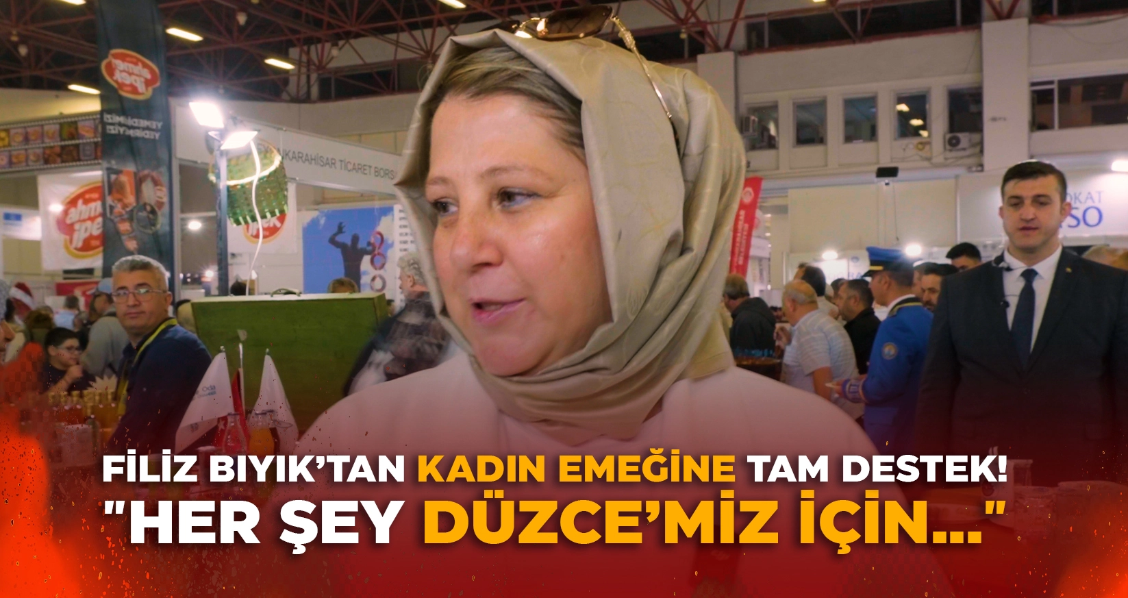 FİLİZ BIYIK&rsquo;TAN KADIN EMEĞİNE TAM DESTEK!