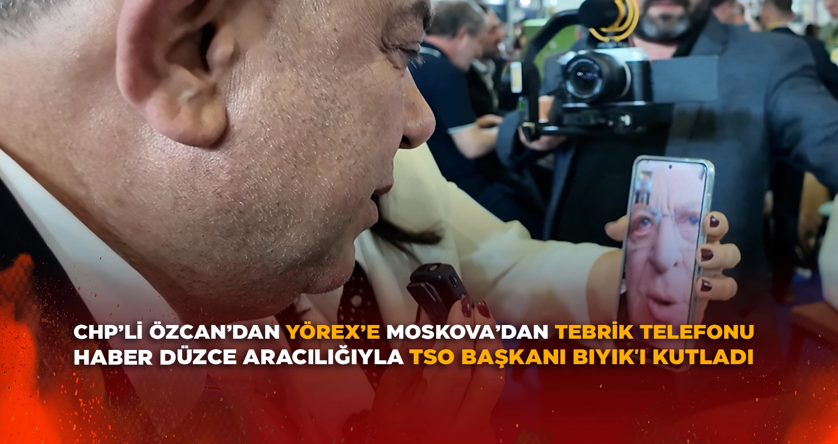 HABER D&Uuml;ZCE ARACILIĞIYLA TSO BAŞKANI BIYIK'I KUTLADI