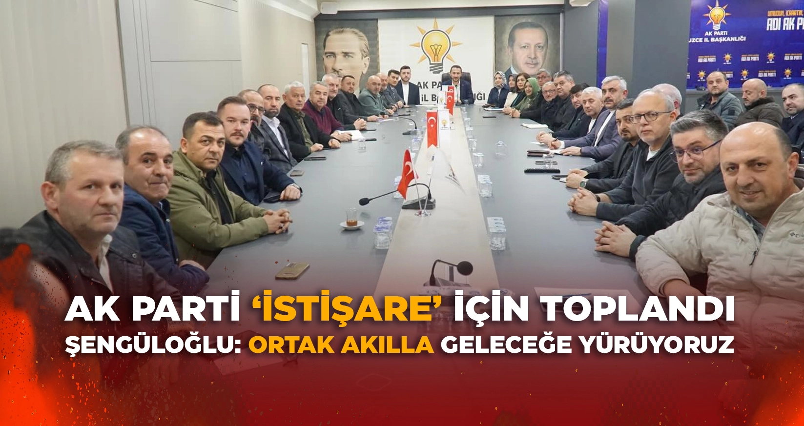 ŞENG&Uuml;LOĞLU: ORTAK AKILLA GELECEĞE Y&Uuml;R&Uuml;YORUZ