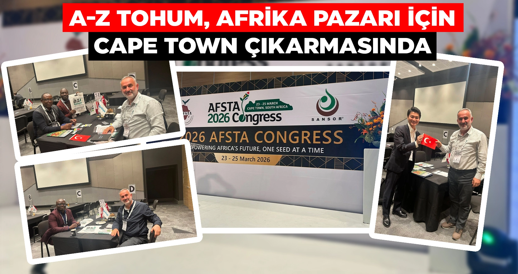 TARIMDAKİ GURURUMUZ UZUN: YERLİ TOHUM İ&Ccedil;İN YENİ ROTA AFRİKA