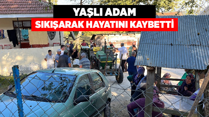 Traktör ve Sele Arasında Sıkıştı