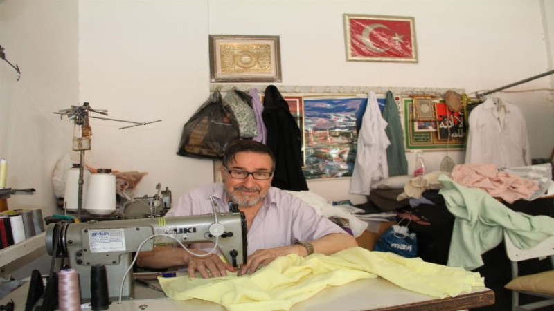 69 Yıldır Dikiş Makinesi Başında Geçen Bir Ömür (ÖZEL HABER)