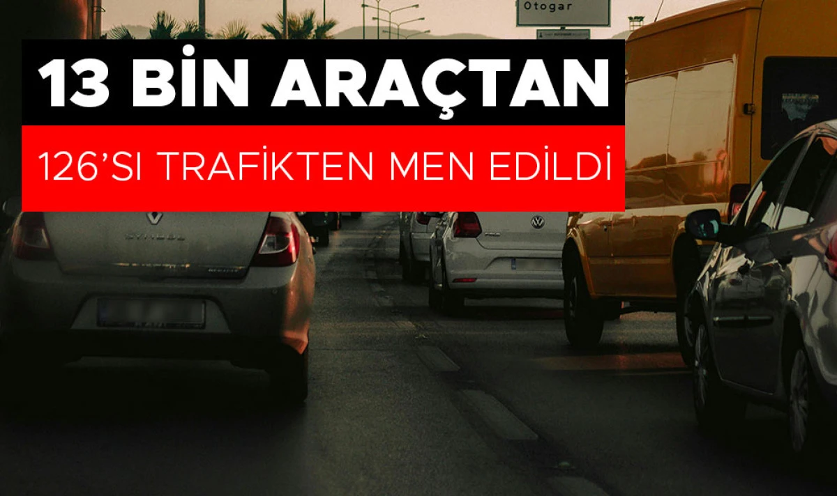 Düzce’de Trafik Denetimleri Sıklaştı: 13 Bin Araç Kontrol Edildi, 126 Araç Trafikten Men Edildi