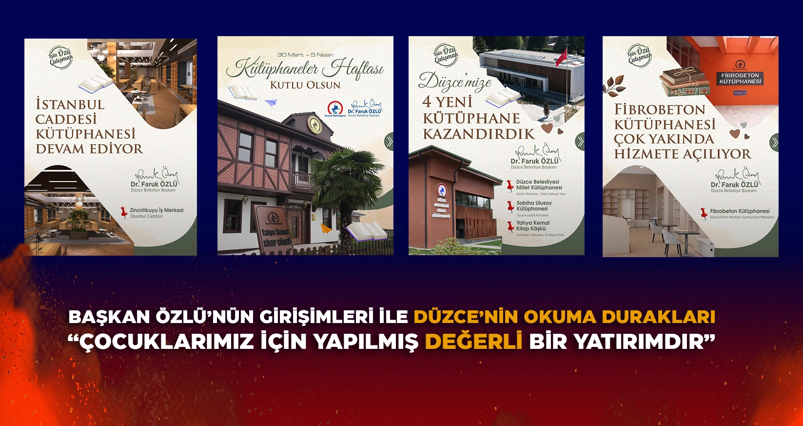 “ÇOCUKLARIMIZ İÇİN YAPILMIŞ DEĞERLİ BİR YATIRIMDIR”