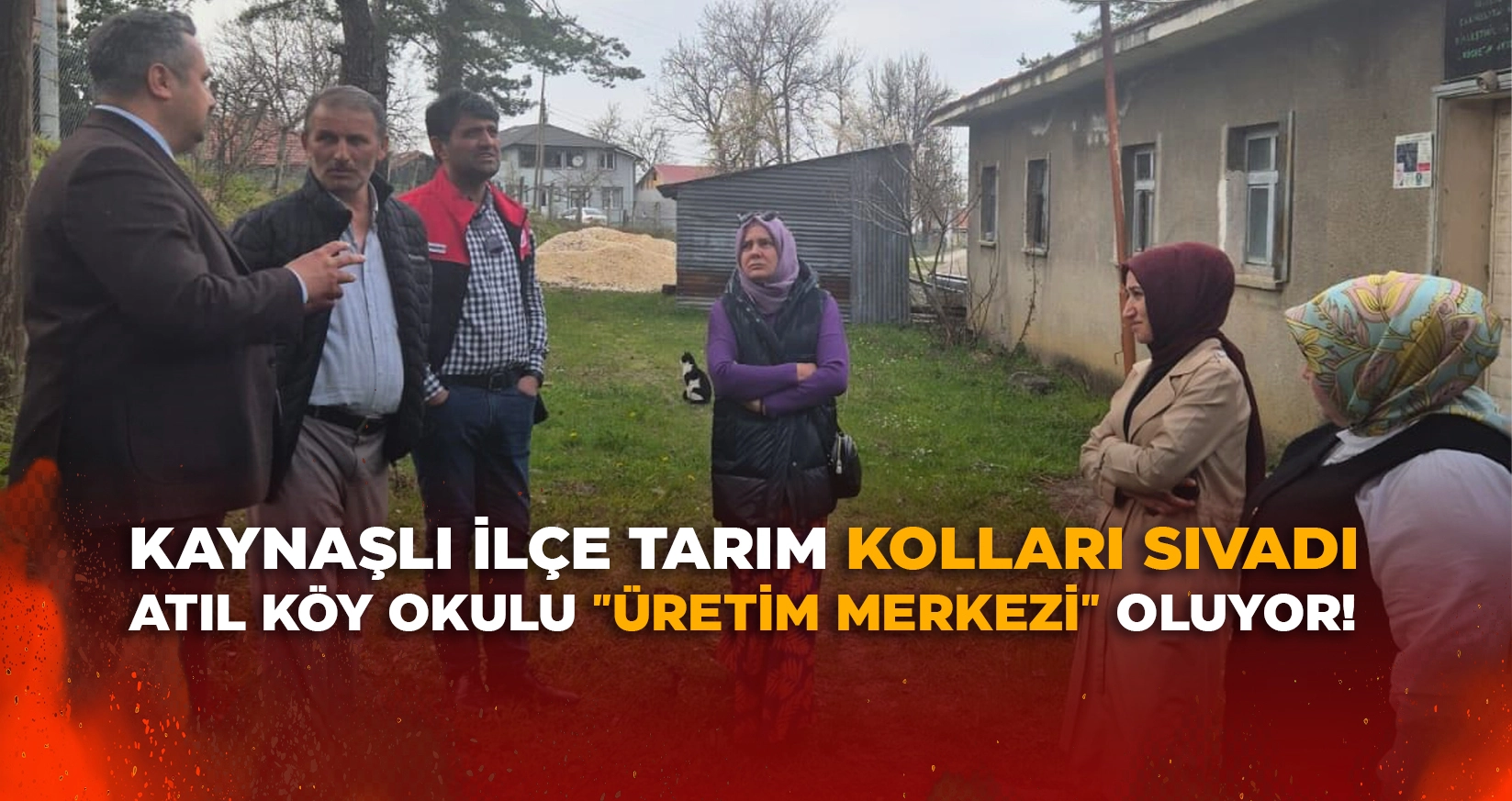 ATIL KÖY OKULU 'ÜRETİM MERKEZİ' OLUYOR!