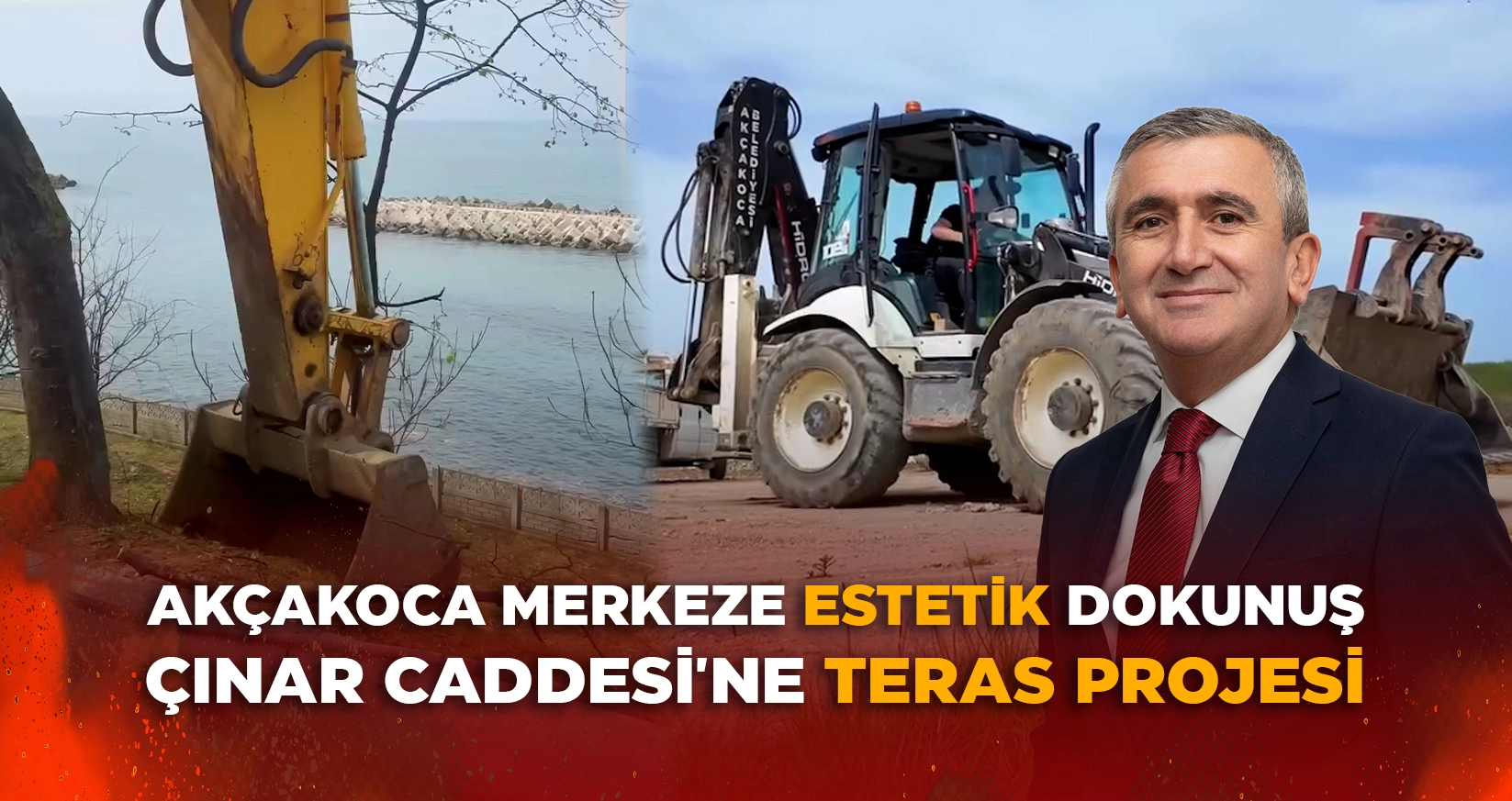 AKÇAKOCA MERKEZE ESTETİK DOKUNUŞ