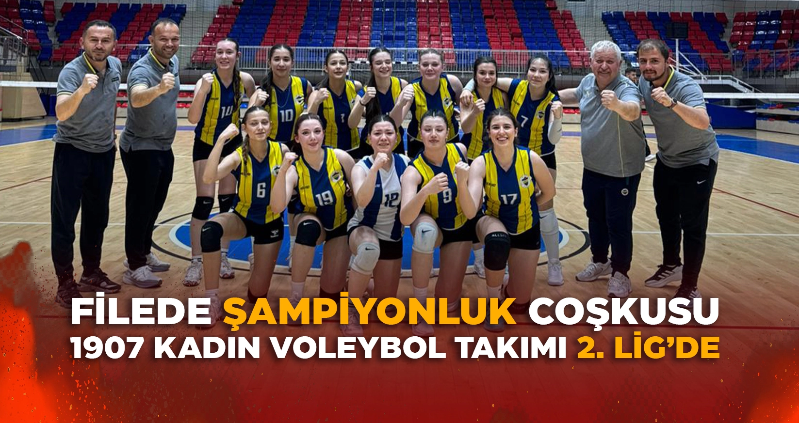 1907 KADIN VOLEYBOL TAKIMI 2. LİG’DE