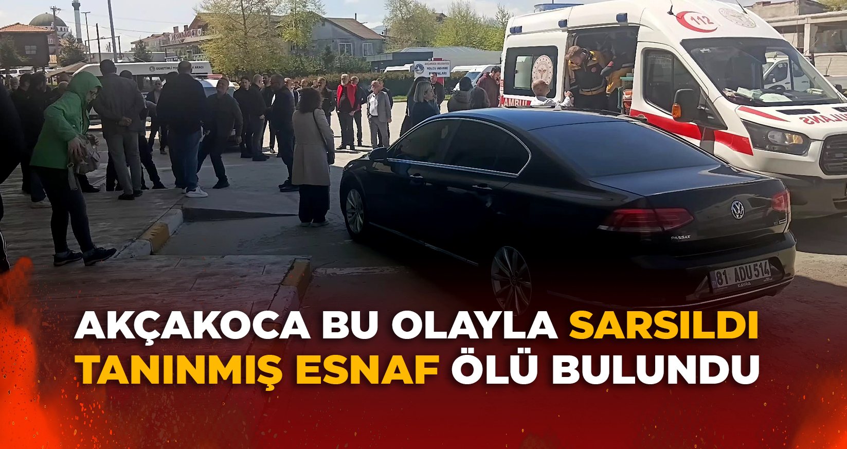 AKÇAKOCA BU OLAYLA SARSILDI: TANINMIŞ ESNAF ÖLÜ BULUNDU