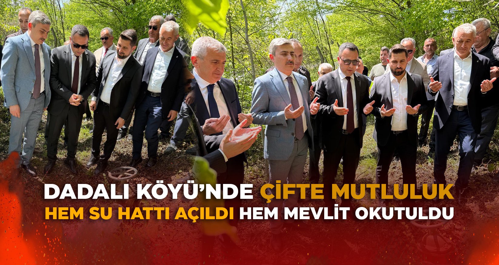 DADALI KÖYÜ’NDE ÇİFTE MUTLULUK