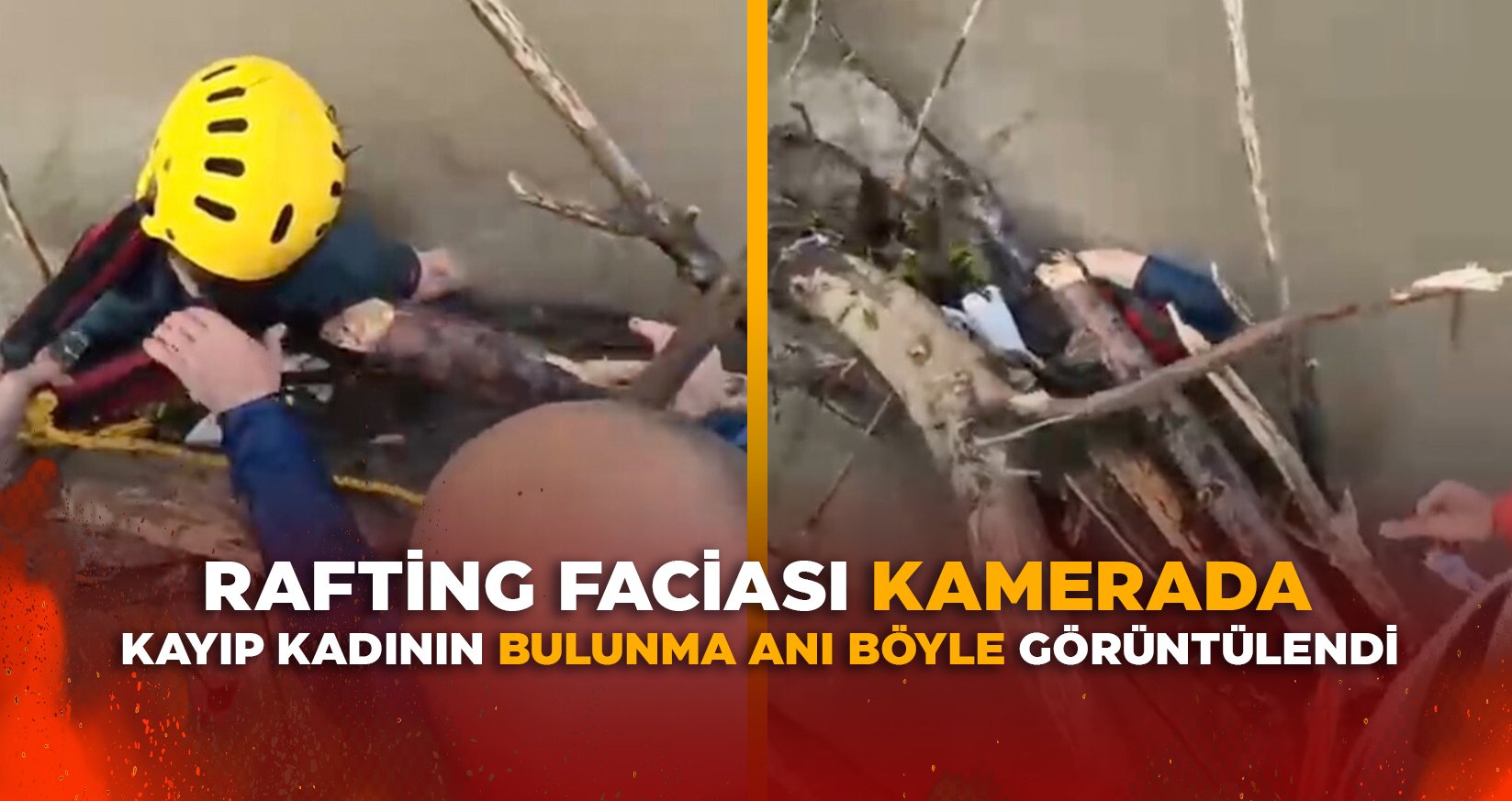 KAYIP KADININ BULUNMA ANI BÖYLE GÖRÜNTÜLENDİ