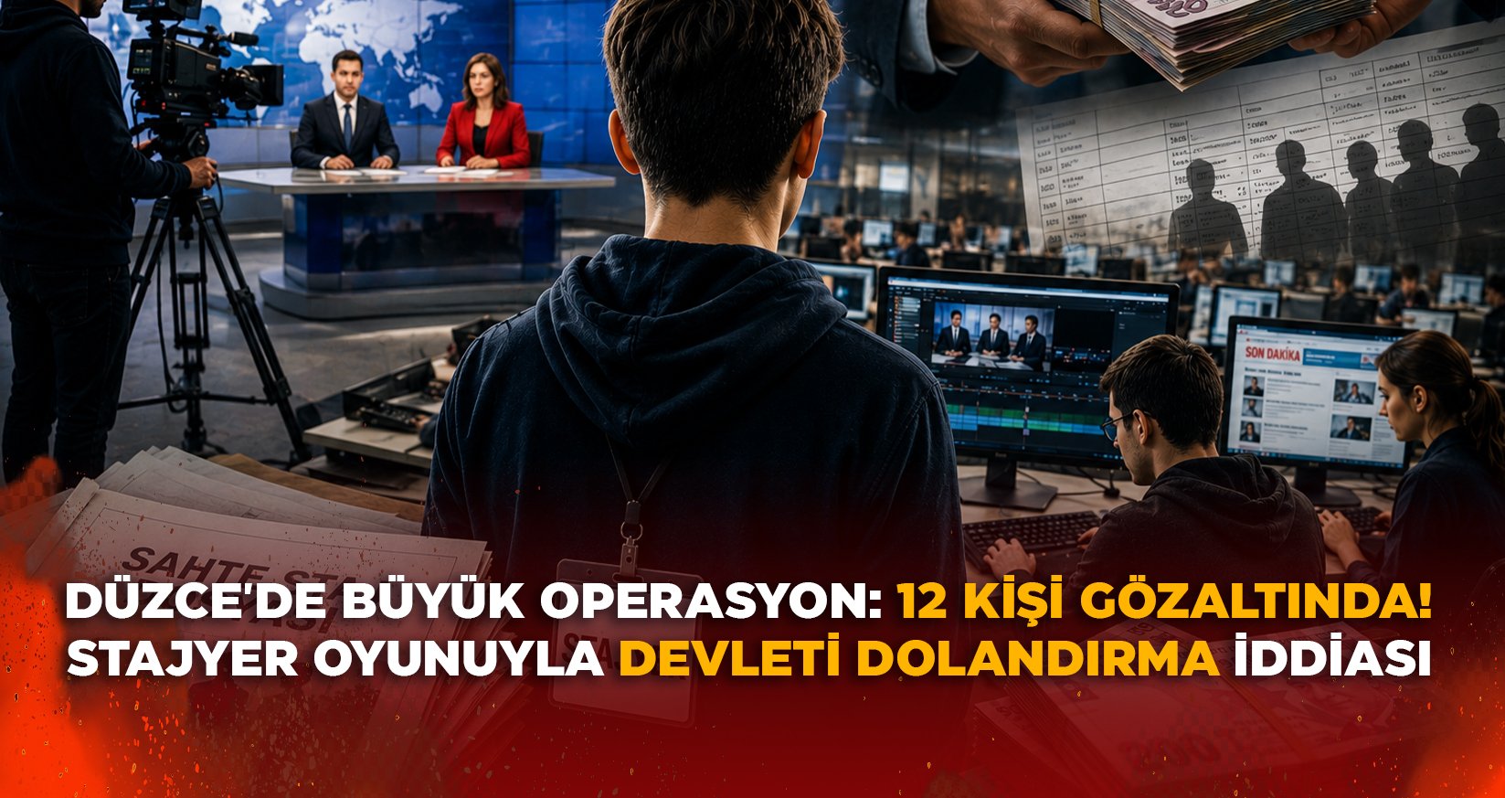 DÜZCE'DE BÜYÜK OPERASYON: 12 KİŞİ GÖZALTINDA