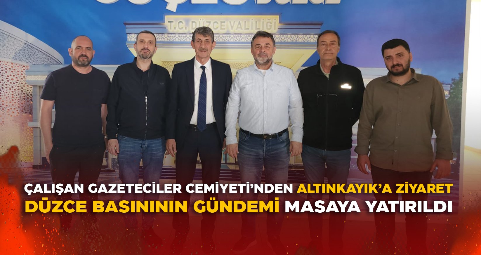 ÇALIŞAN GAZETECİLER CEMİYETİ’NDEN ALTINKAYIK’A ZİYARET