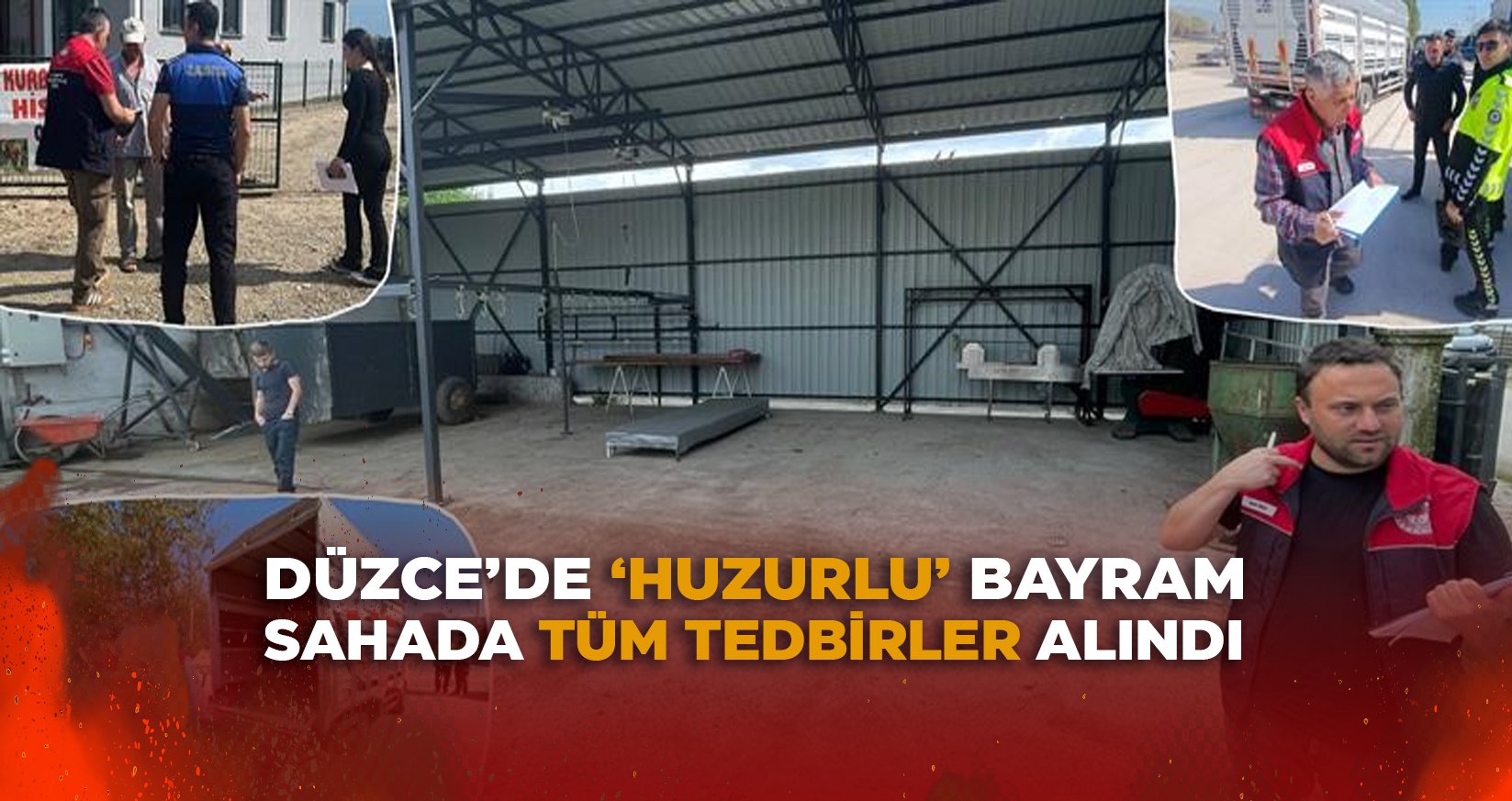 DÜZCE’DE ‘HUZURLU’ BAYRAM