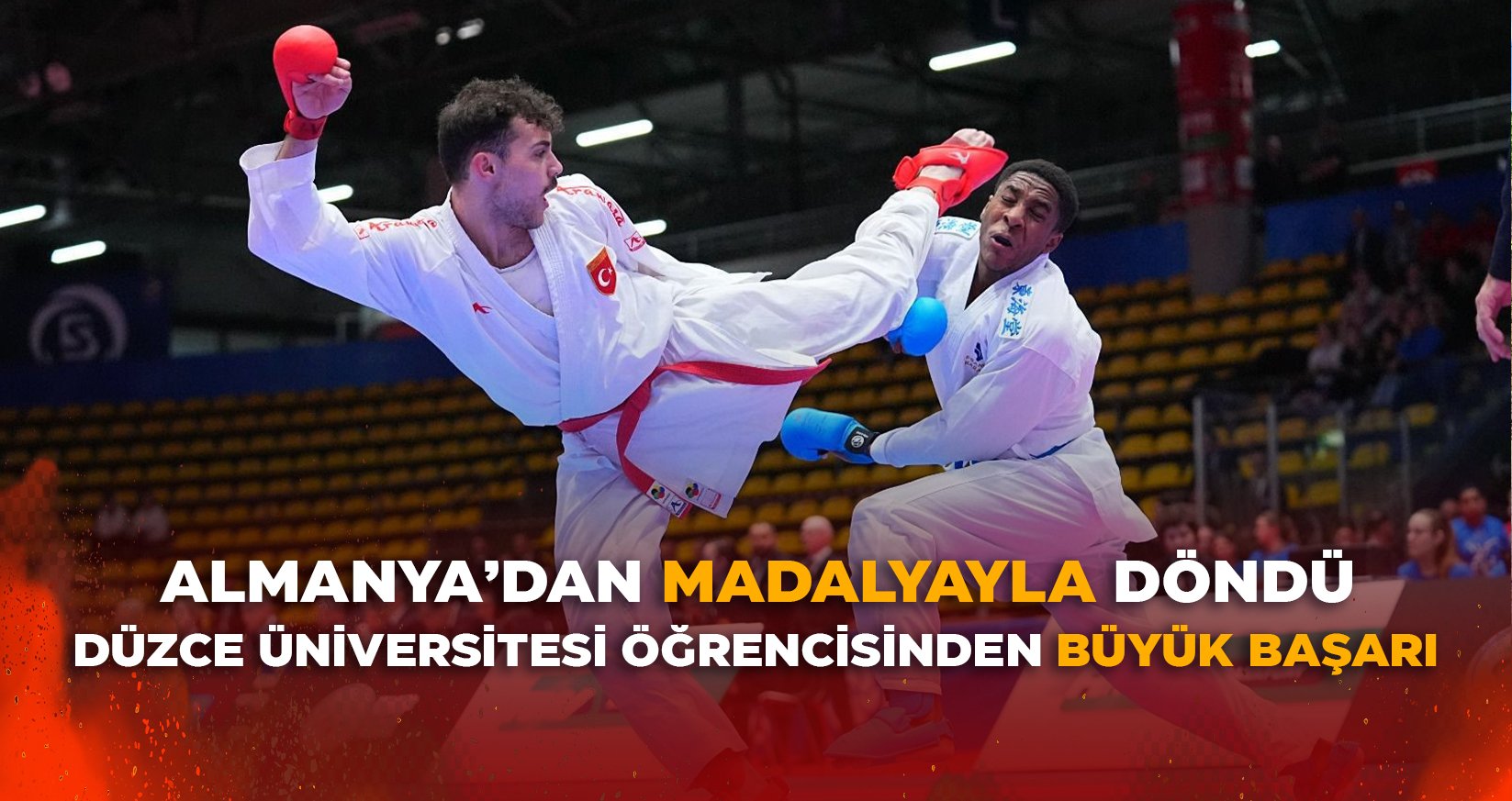 DÜZCE ÜNİVERSİTESİ ÖĞRENCİSİNDEN BÜYÜK BAŞARI