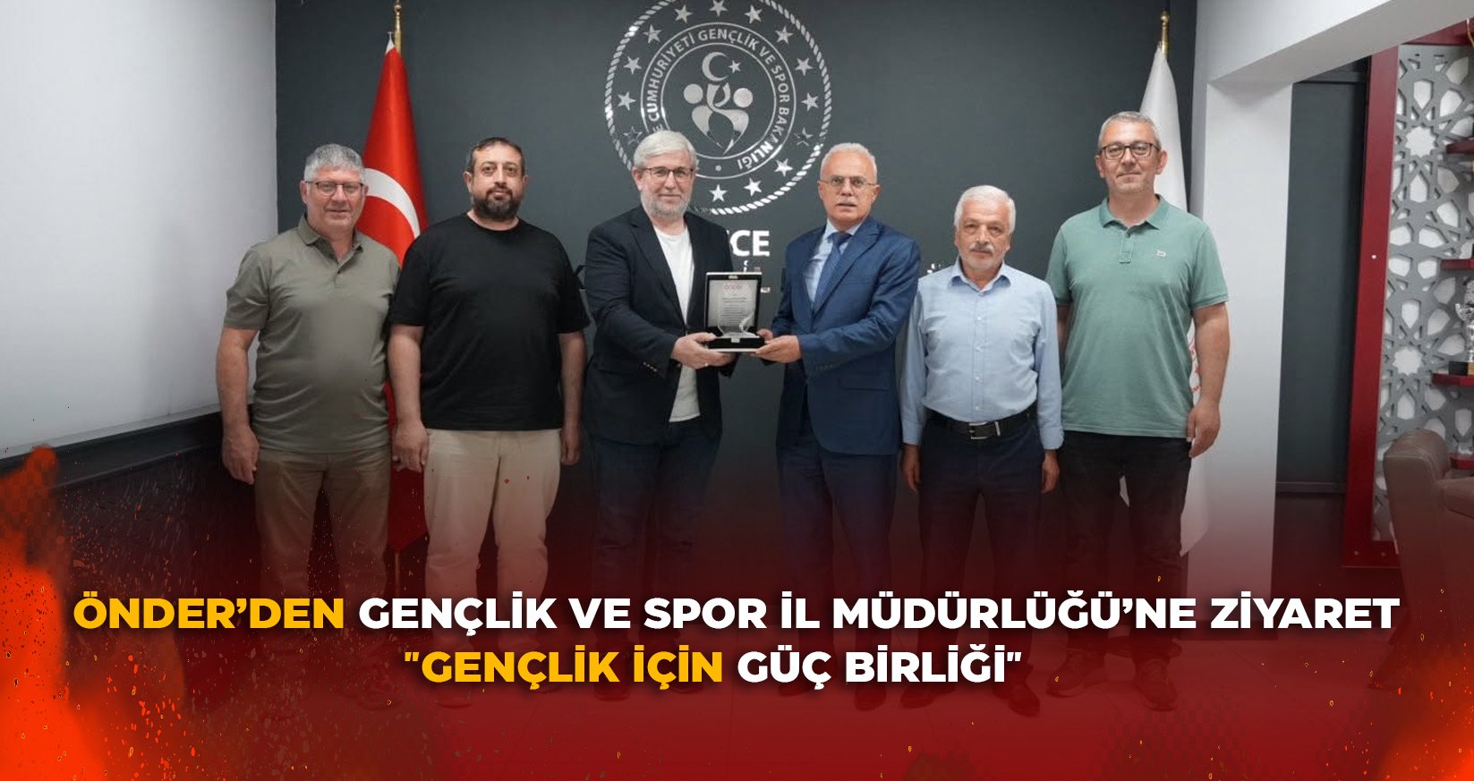 ÖNDER’DEN GENÇLİK VE SPOR İL MÜDÜRLÜĞÜ’NE ZİYARET