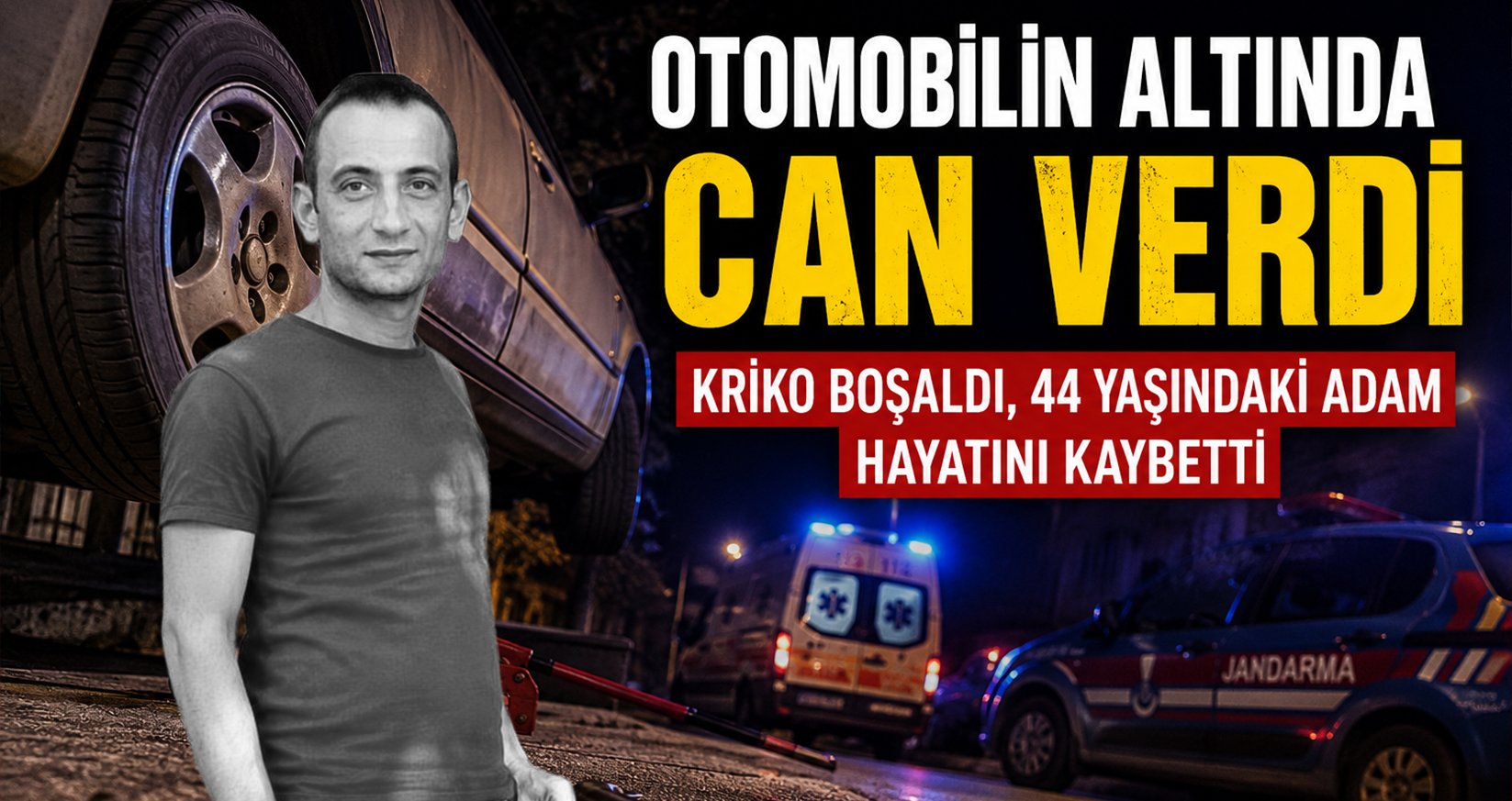 KRİKO BOŞALDI, 44 YAŞINDAKİ ADAM HAYATINI KAYBETTİ