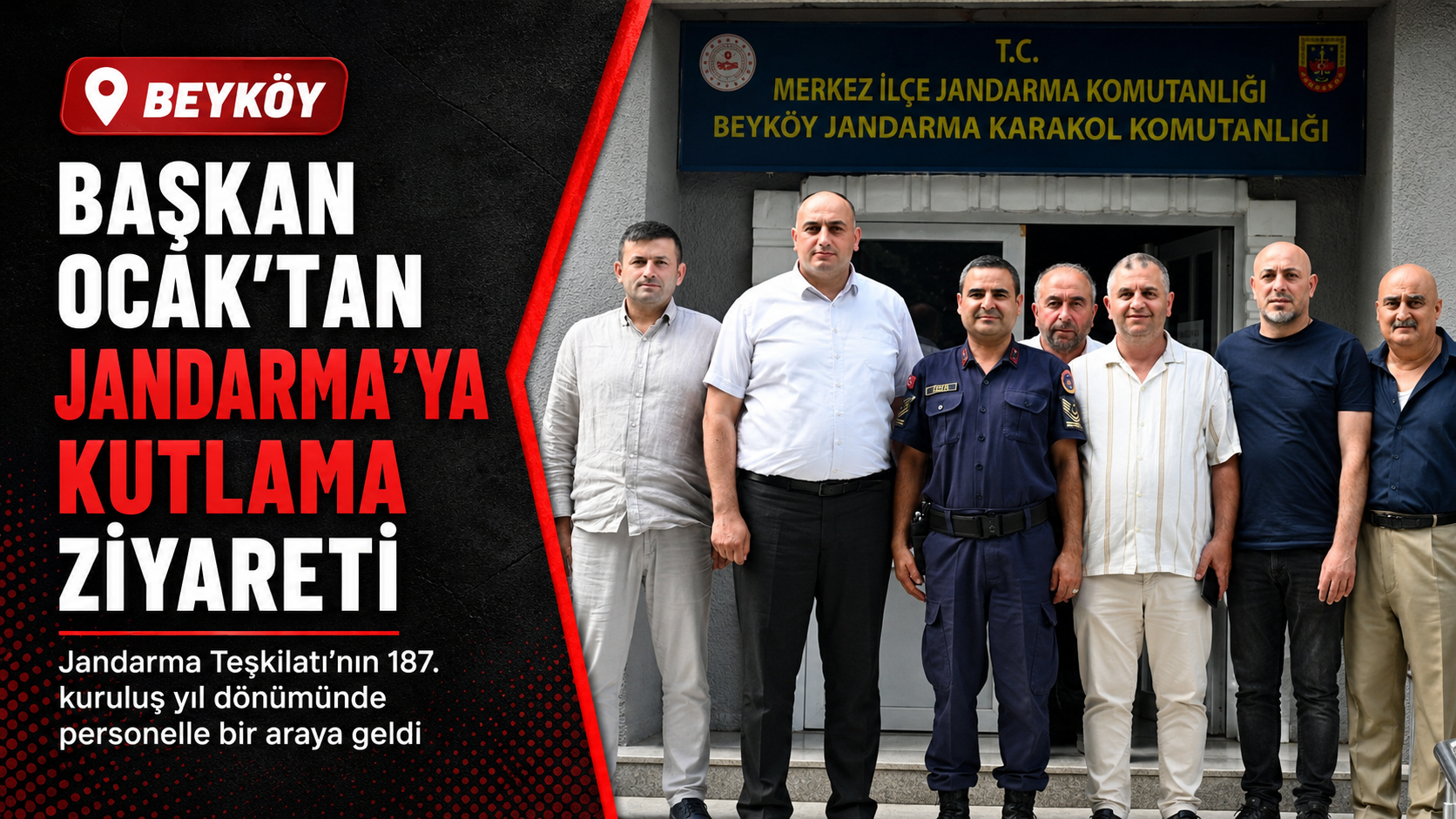 "JANDARMAMIZ HUZURUMUZUN GÜVENCESİDİR"