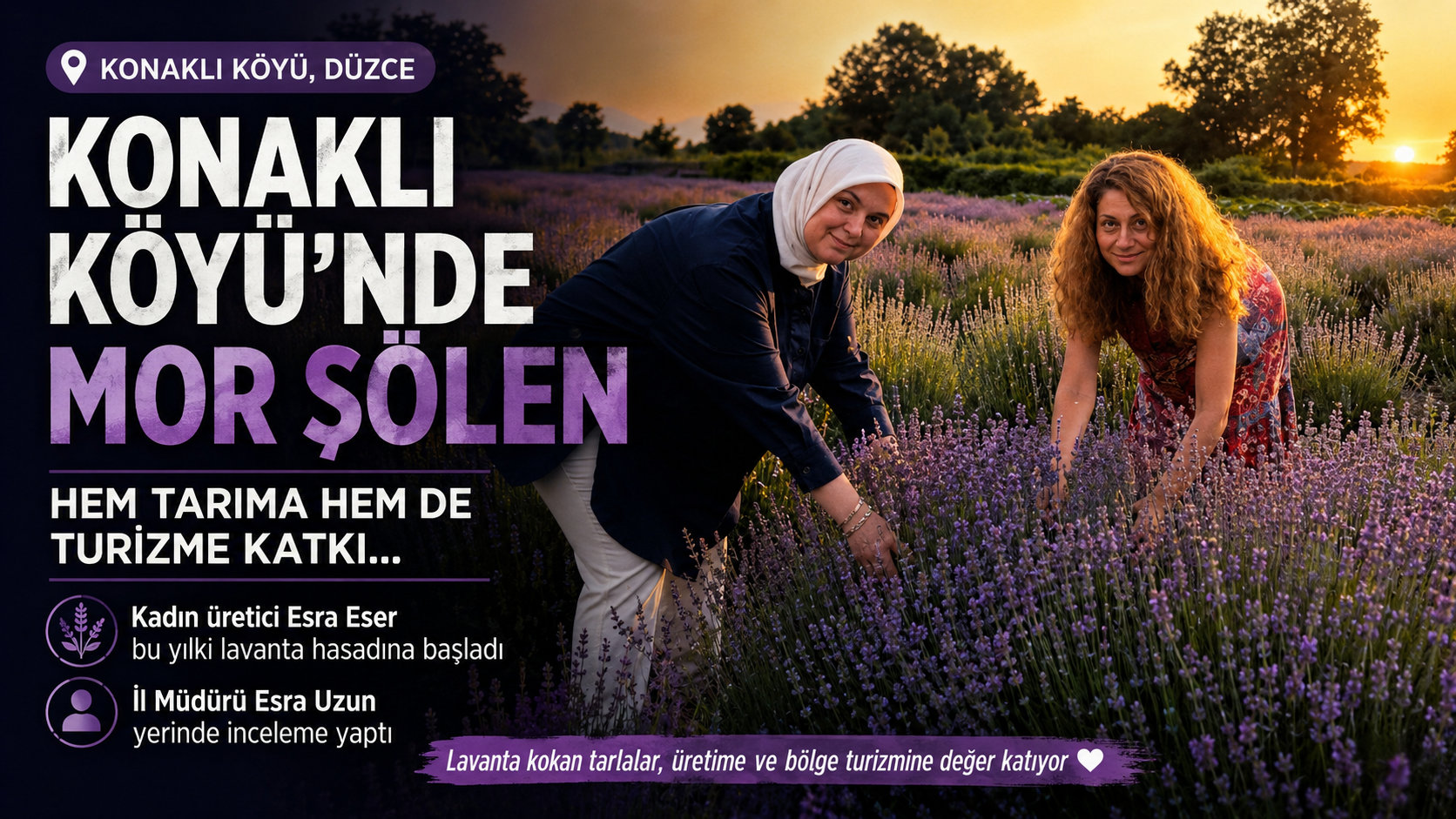 HEM TARIMA HEM DE TURİZME KATKI