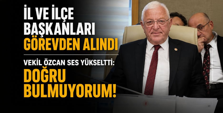 Vekil Özcan Ses Yükseltti: Doğru Bulmuyorum!