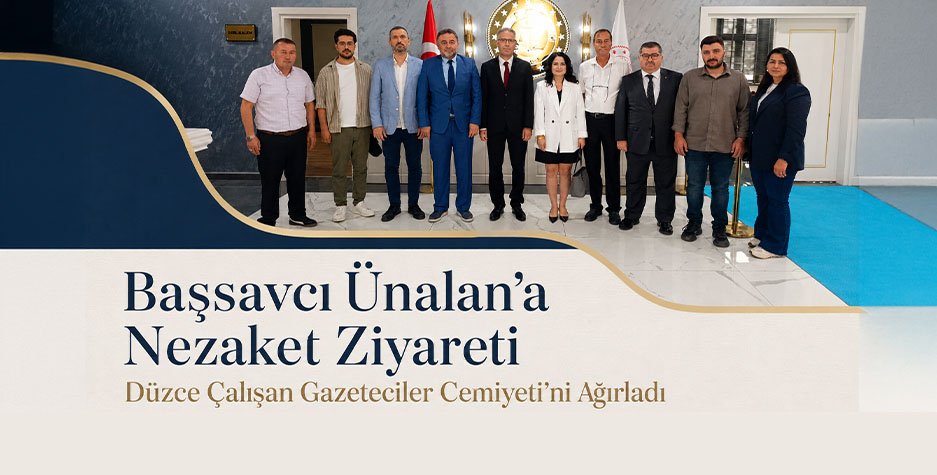 Başsavcı Ünalan’a Nezaket Ziyareti