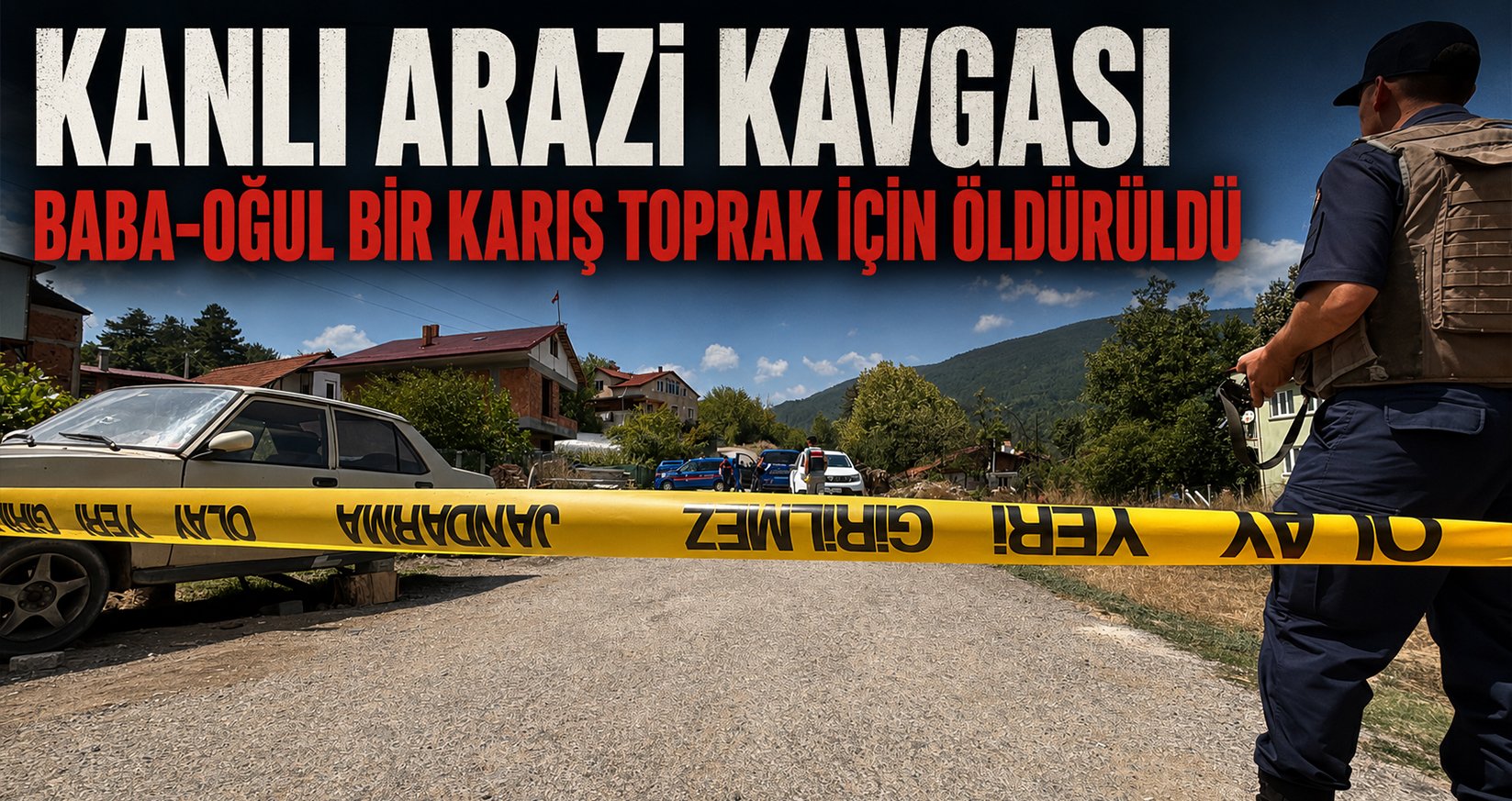 Baba-Oğul Bir Karış Toprak İçin Öldürüldü