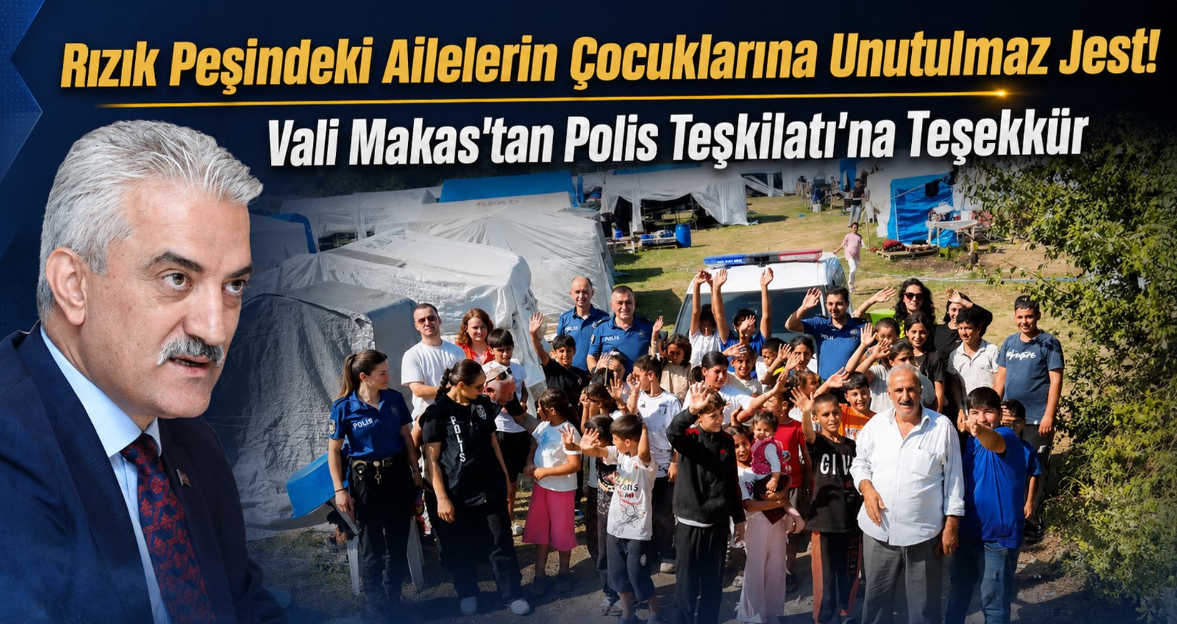 Rızık Peşindeki Ailelerin Çocuklarına Unutulmaz Jest!