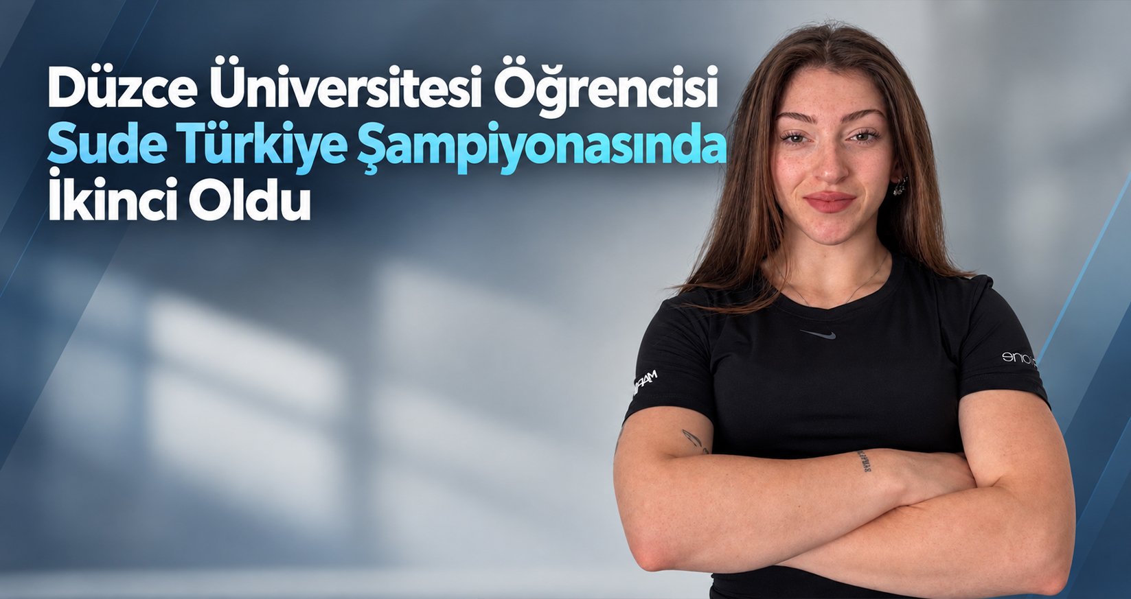 Düzce Üniversitesi Öğrencisi Sude Türkiye Şampiyonasında İkinci Oldu