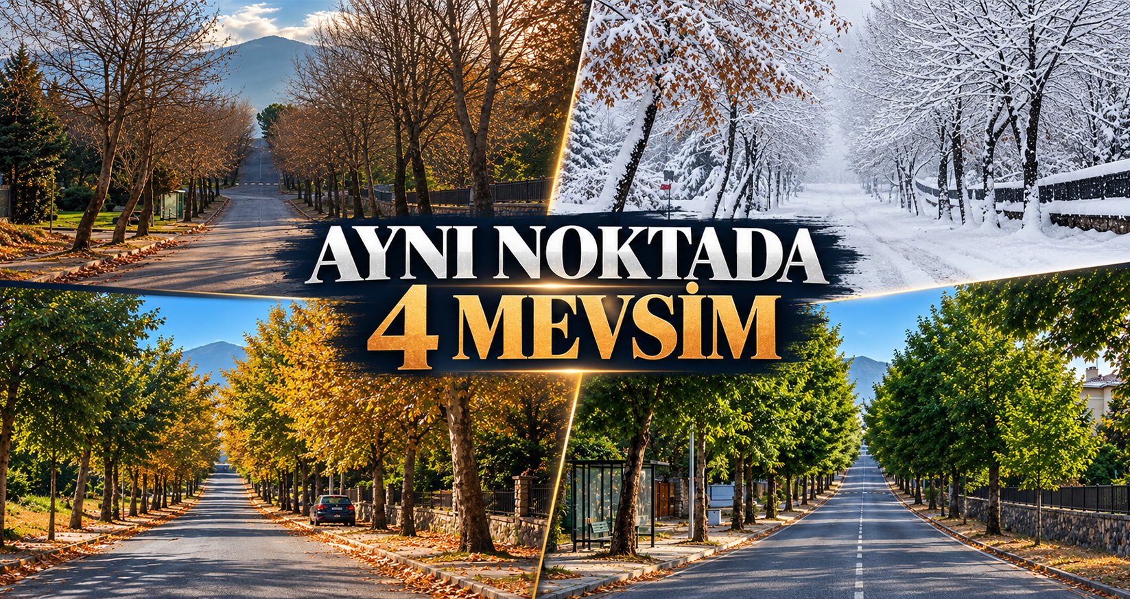 Fotoğraf Tutkunu Hasan Fidan Bir Yıl Boyunca Aynı Noktadan 4 Mevsim Fotoğrafı Çekti