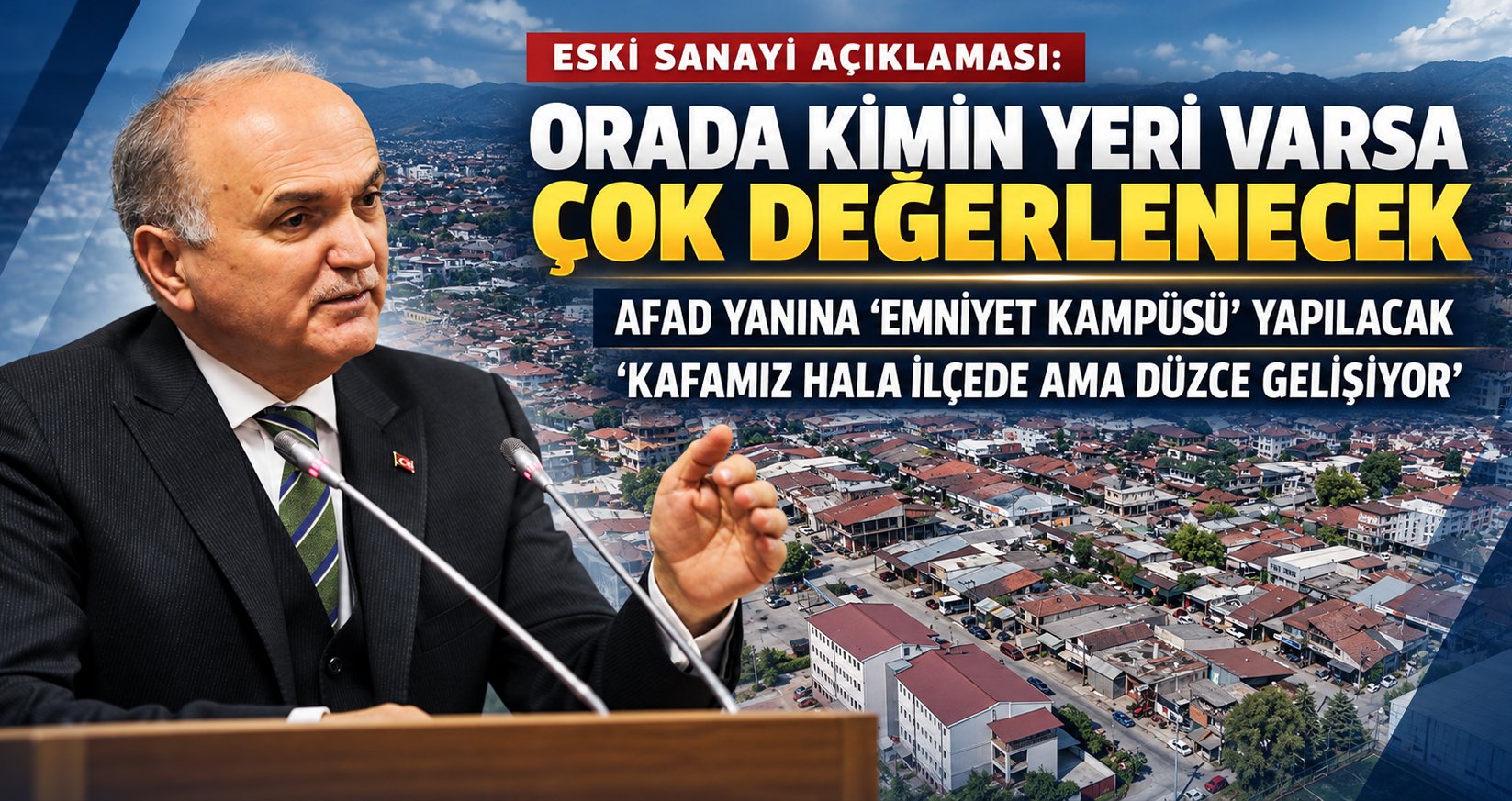 Eski Sanayi Açıklaması: Orada Kimin Yeri Varsa Çok Değerlenecek