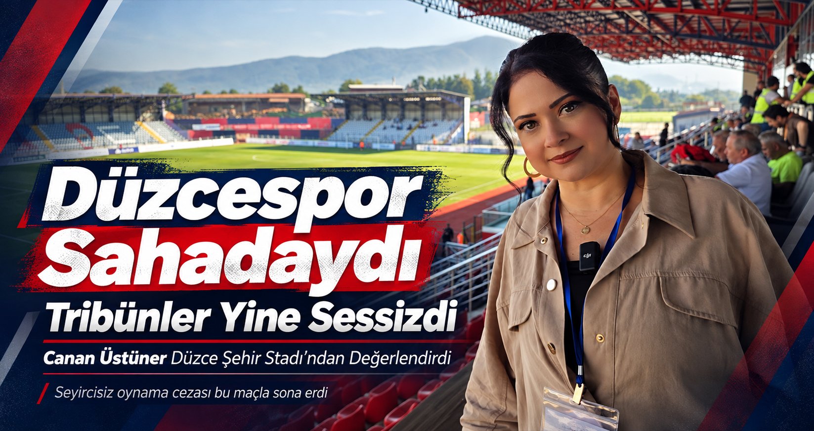 Düzcespor Sahadaydı Ama Tribünler Yine Sessizdi