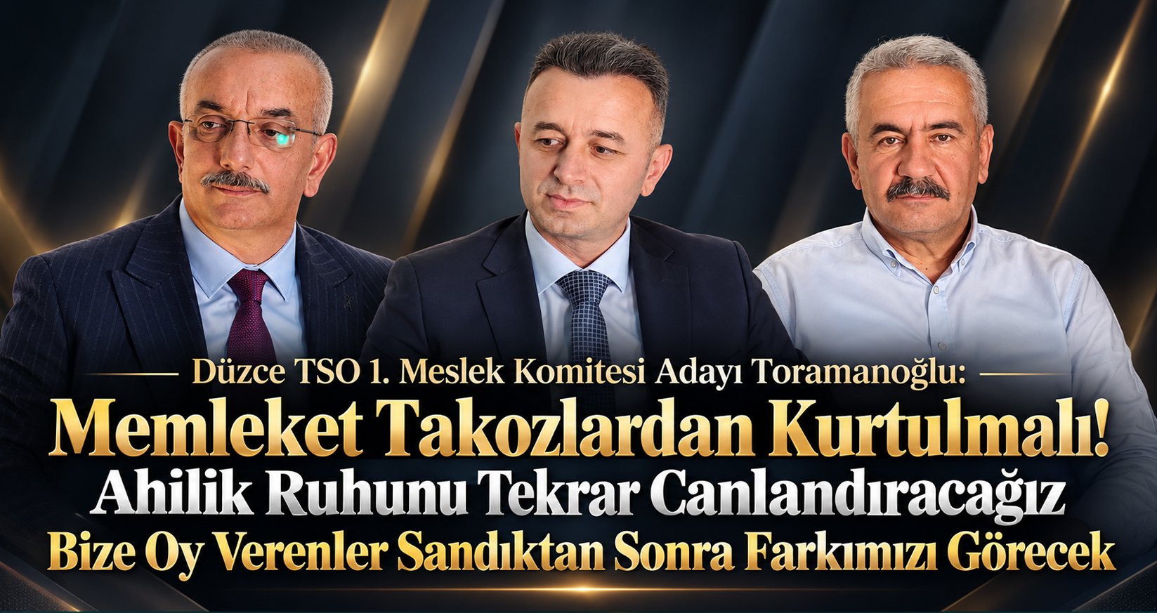 "Memleket Takozlardan Kurtulmalı!"
