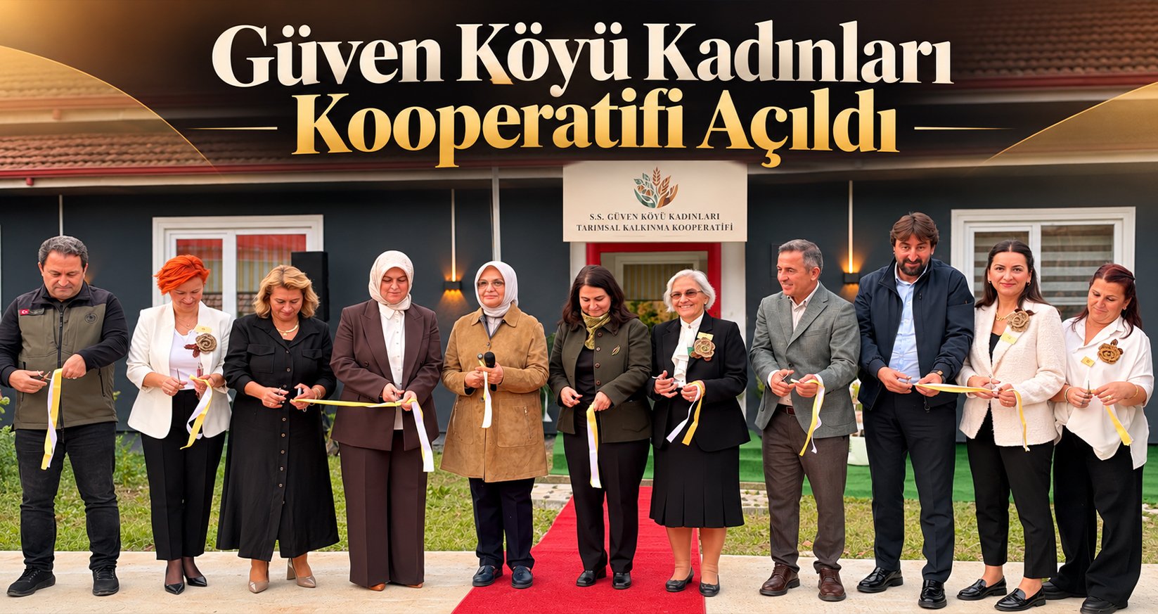 Güven Köyü Kadınları Kooperatifi Açıldı: Kadın Emeği Ekonomiye Kazandırılacak