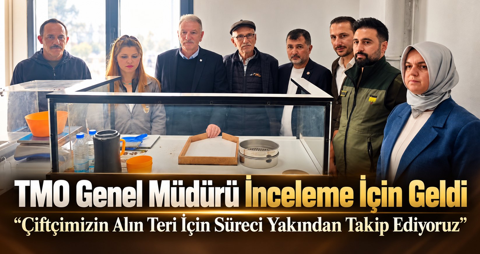 TMO Genel Müdürü İnceleme İçin Geldi